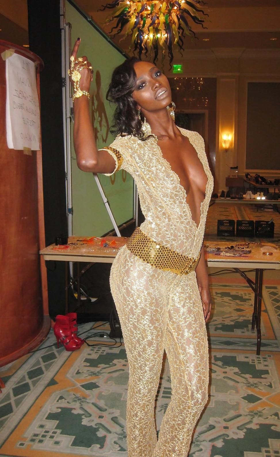 15P Georgie Badiel - Ebony beauty