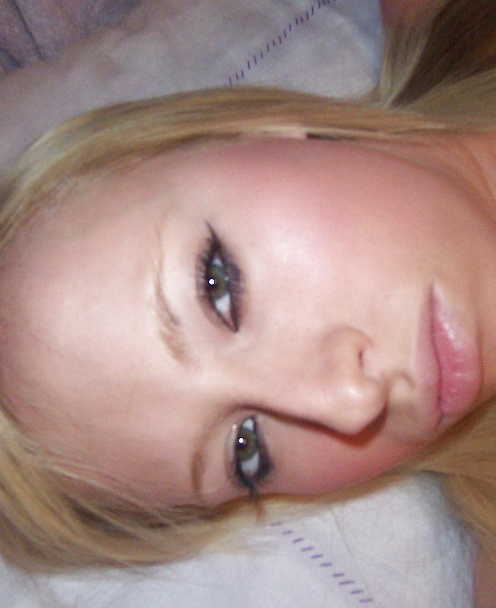 25P Stolen Pics - Blonde Girl with small Tits