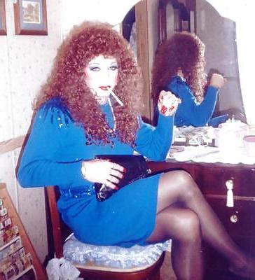 13P Smoking crossdressers