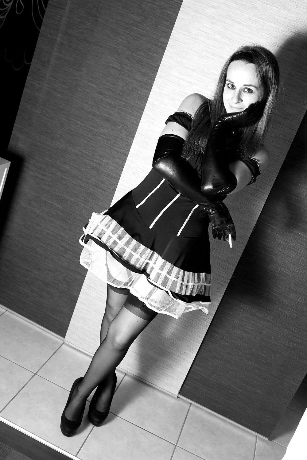 16P Lea is your slutty maid