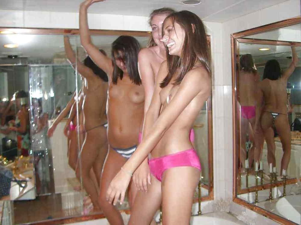 25P Teenage Girls In Panties Shows Tits by DarKKo