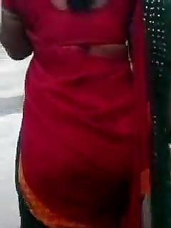 25P Indian Mature Aunty Ass