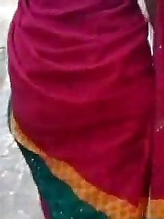 25P Indian Mature Aunty Ass