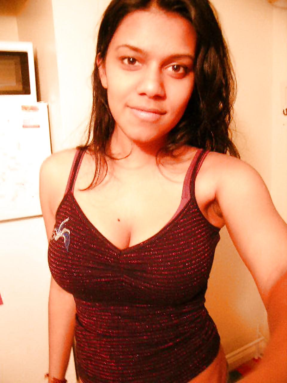 21P Indian Self-shot with Lovely Big Tits