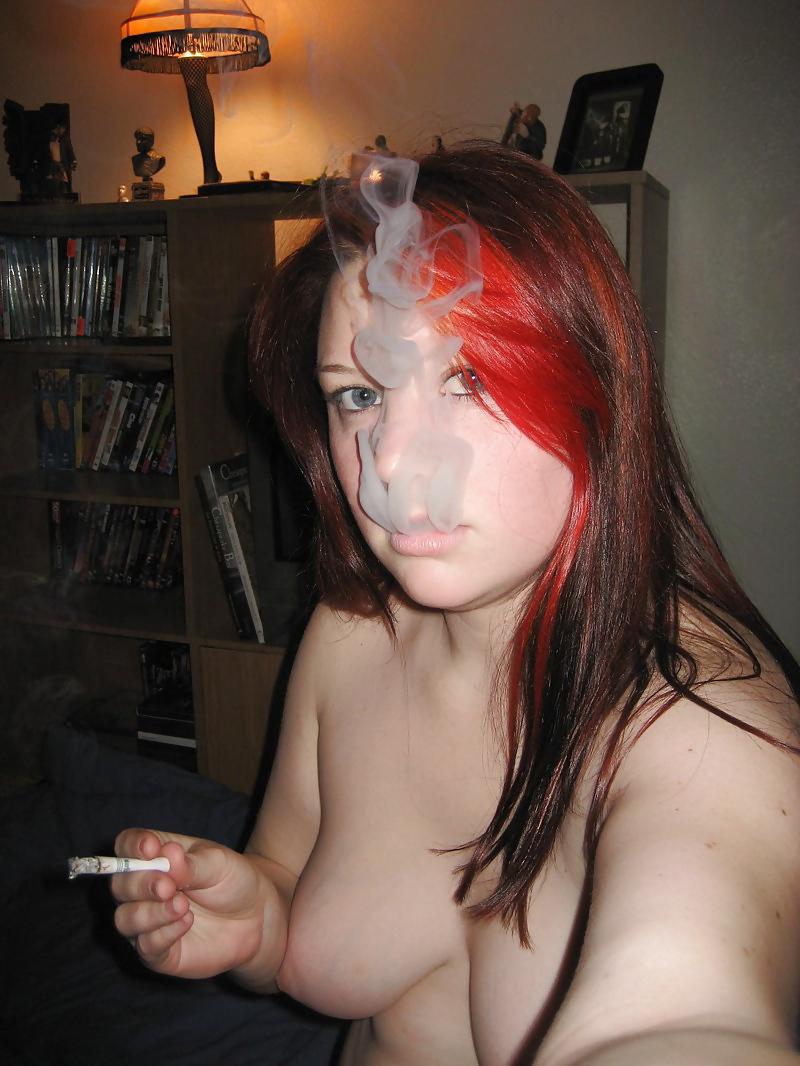 21P Redheads Smoking 