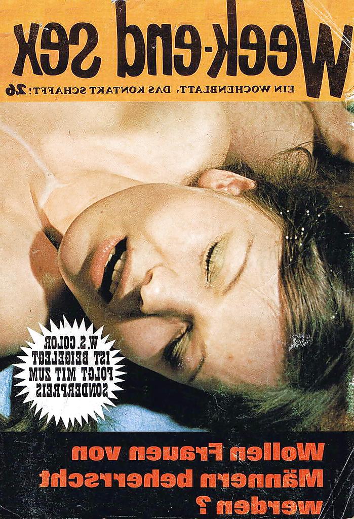 25P Vintage Magazines Samlet Week-end Sex 26 - 1971 German
