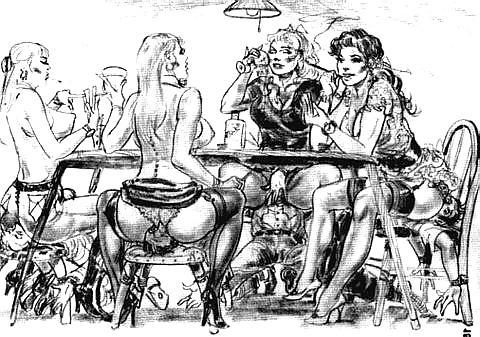 15P Smoking Fetish Drawing -2-