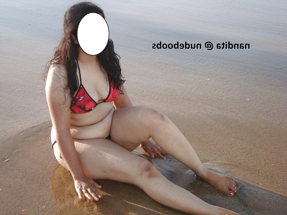 25P Indian Wife Nandita in Goa