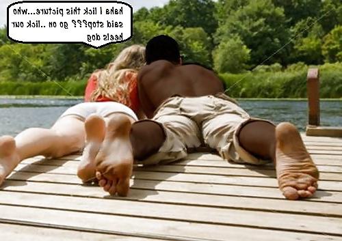 4P Rich white couple buy slavely