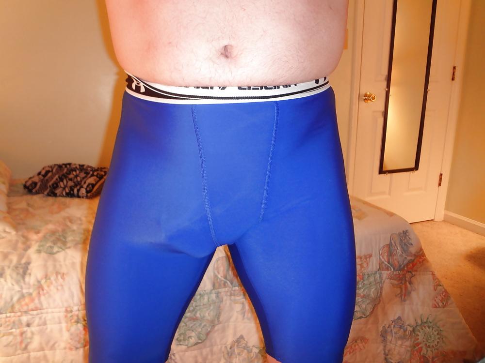 8P Spandex Pants and Thigh Highs