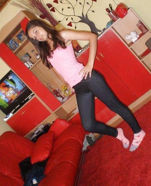 11P Cute teens in there socks