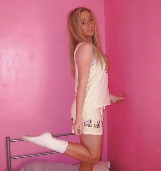 11P Cute teens in there socks