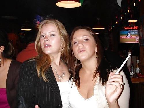 19P Women Smoking 120mm Cigarettes and Such