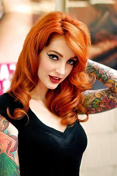 11P Redhead babes: Vanessa Lake