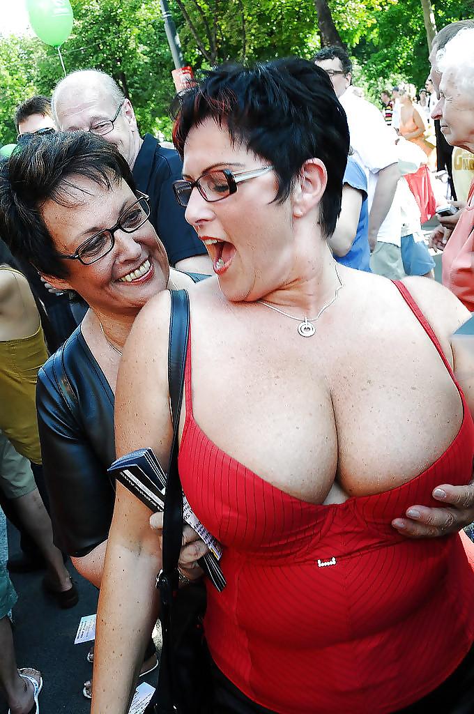 25P Big Busty Clothed Babes 3