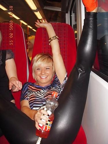 21P Ich liebe es - Leggings Lycra Spandex