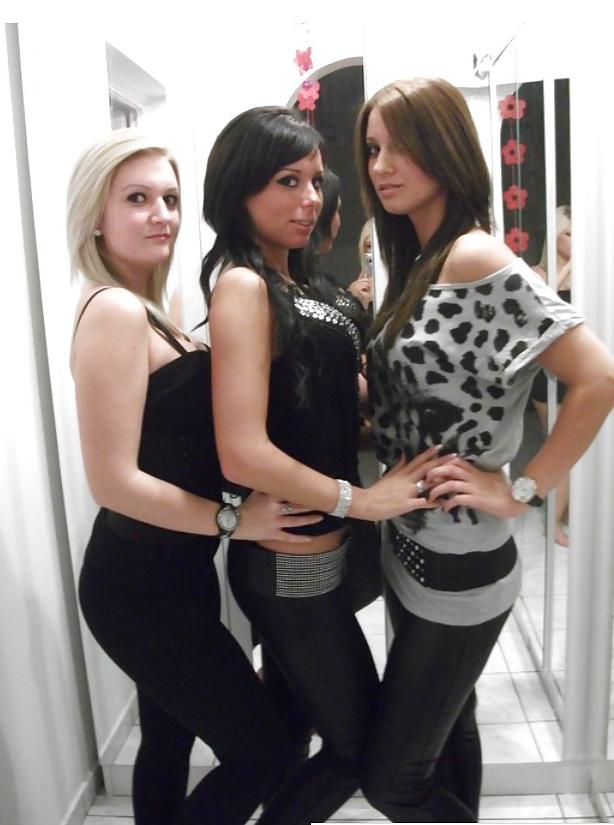 21P Ich liebe es - Leggings Lycra Spandex