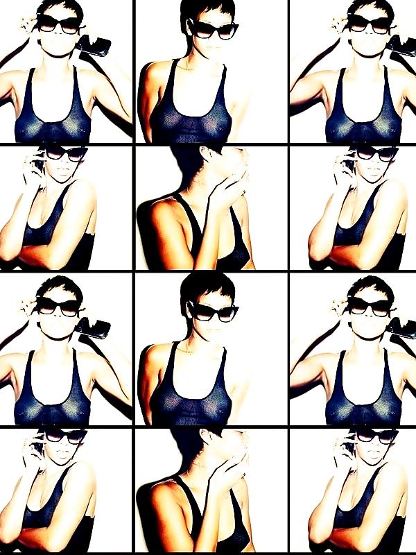 5P Rihanna See-Through Top in Unapologetic Photoshoot Outtakes