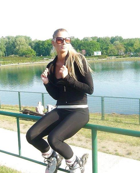 20P Lecker Spandex Leggins Girls