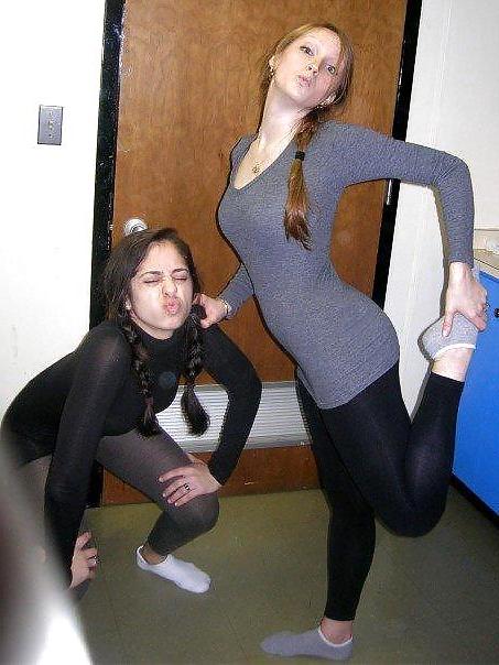 20P Lecker Spandex Leggins Girls