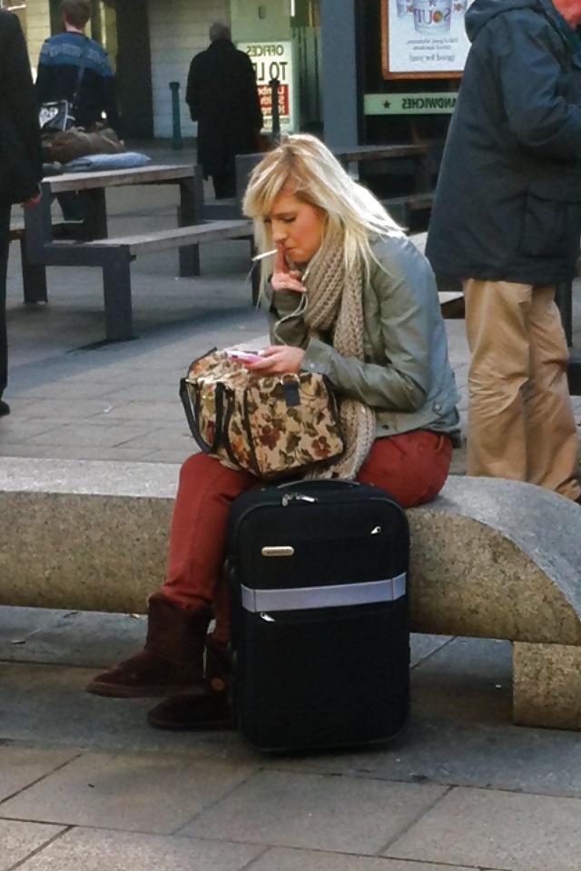 25P Candid Smoking
