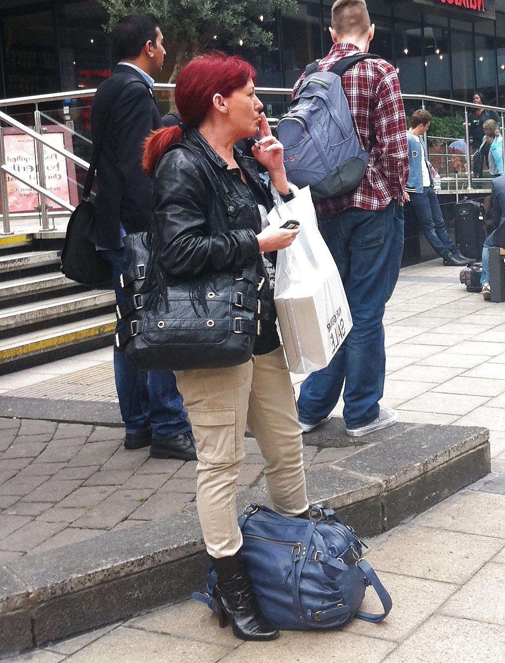 25P Candid Smoking