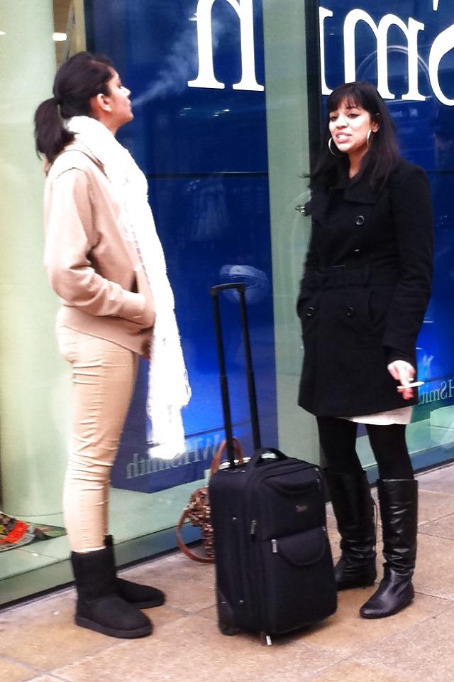 25P Candid Smoking