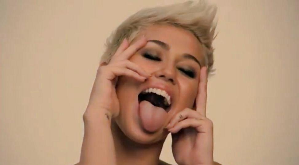 25P Sexy Miley Cyrus Photoshoot for ELLE UK, June 2013