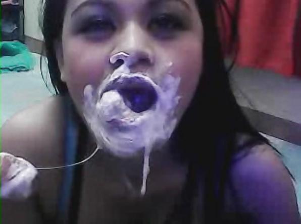 25P My thai friend messy face show on ym