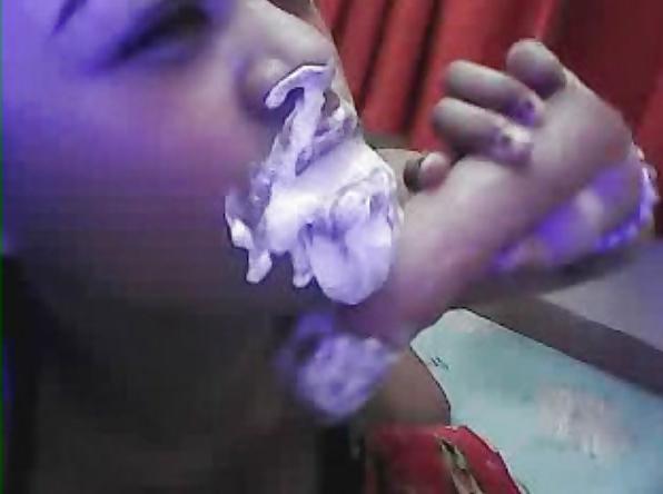 25P My thai friend messy face show on ym