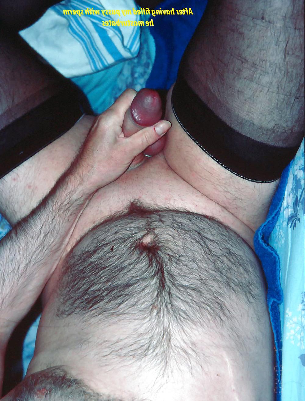 10P My husband is masturbating