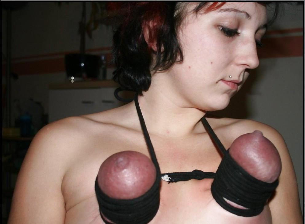 25P Breast Bondage #3