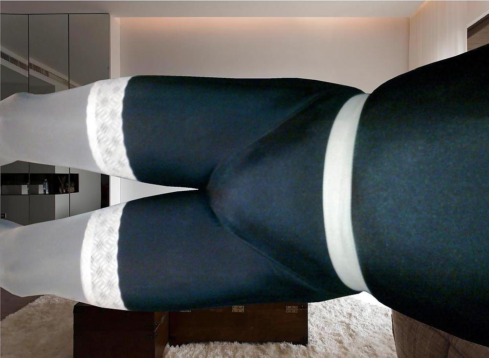 17P Lycra spandex black