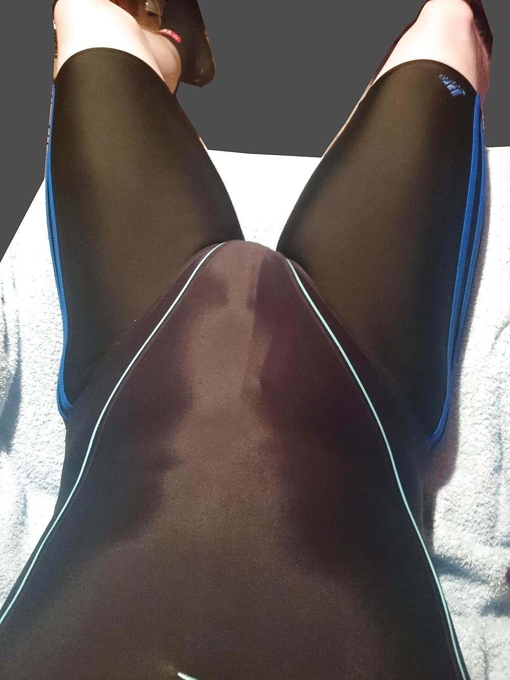 17P Lycra spandex black