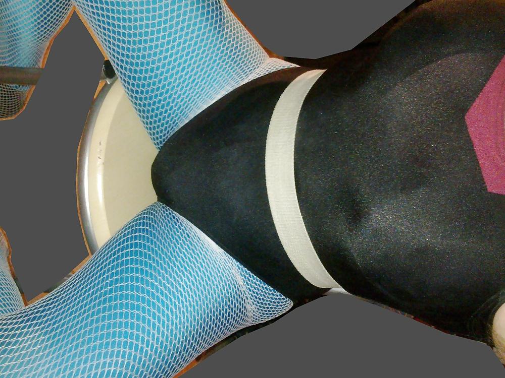 17P Lycra spandex black