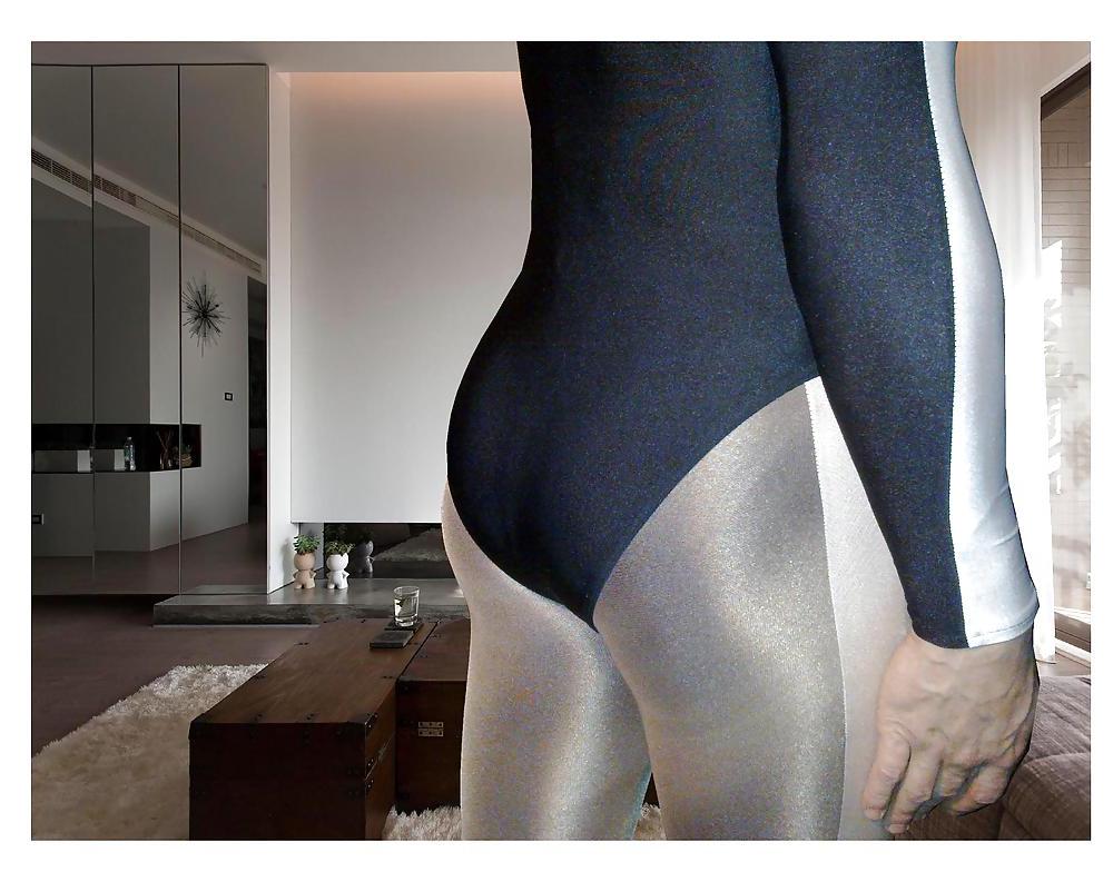 17P Lycra spandex black