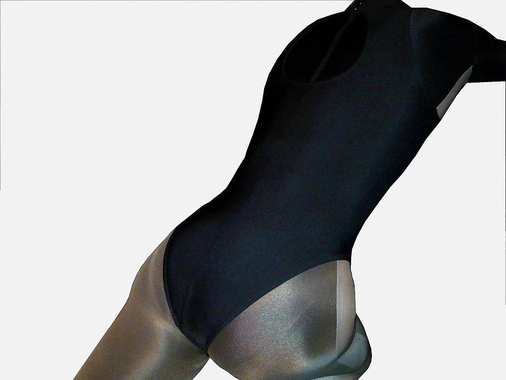 17P Lycra spandex black