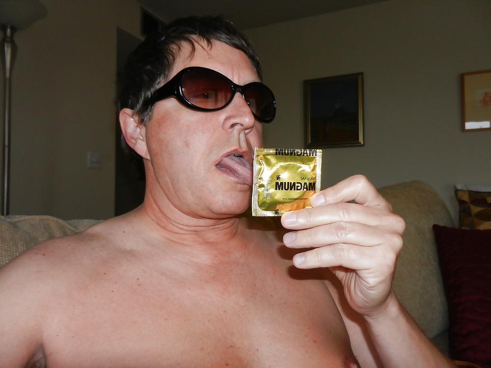 13P More condom cum eating fun