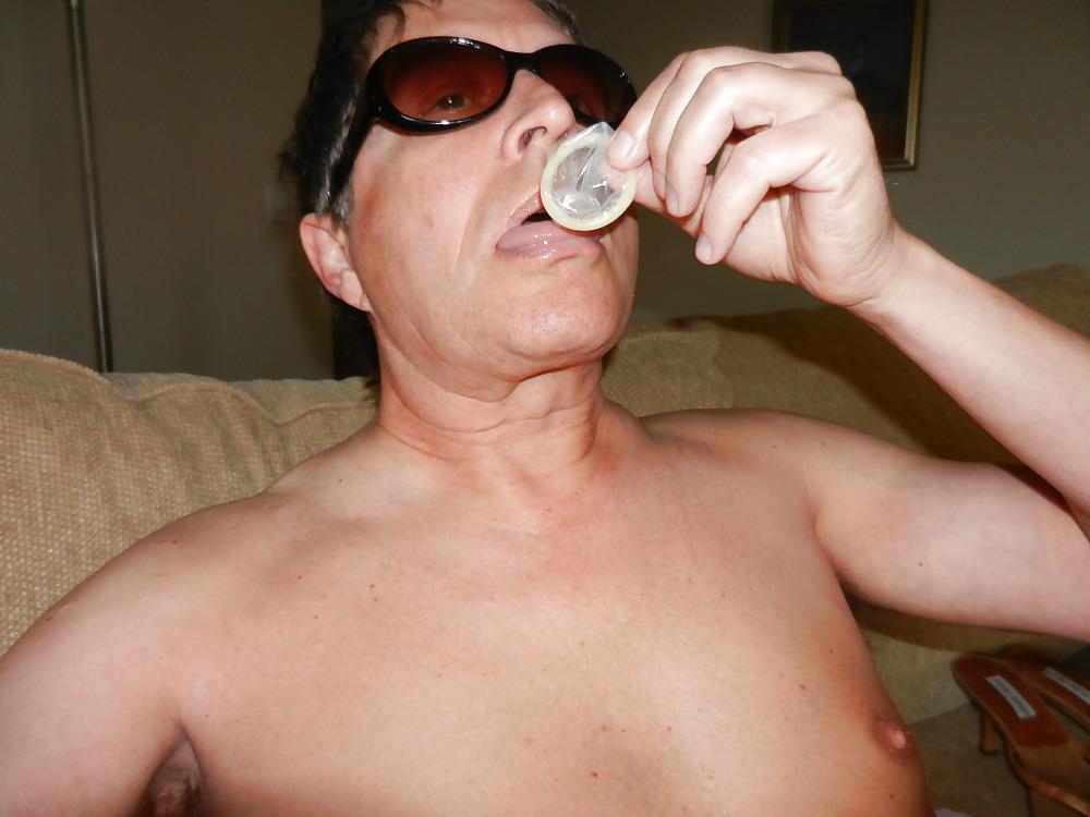 13P More condom cum eating fun
