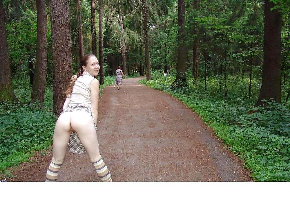 25P Crazy girls flashing in public places 4