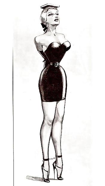 25P Classic Bondage Cartoons