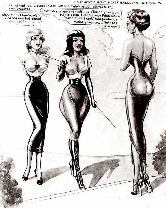25P Classic Bondage Cartoons