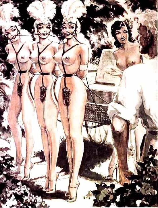 25P Classic Bondage Cartoons