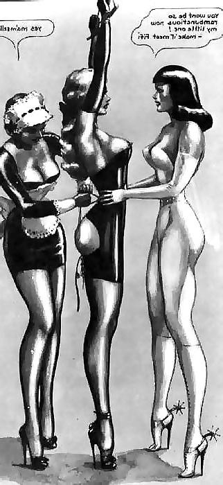 25P Classic Bondage Cartoons
