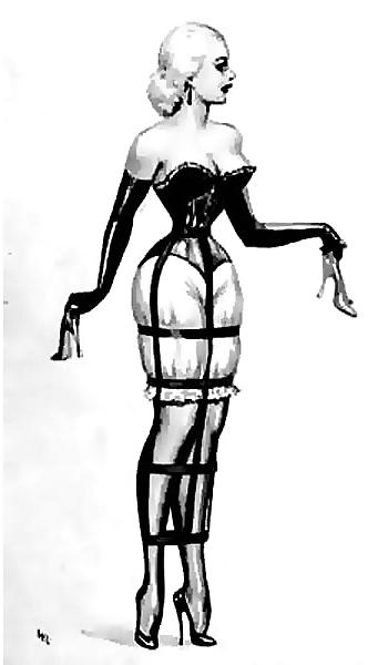 25P Classic Bondage Cartoons