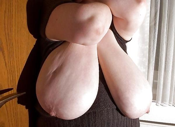 17P Old, saggy tits
