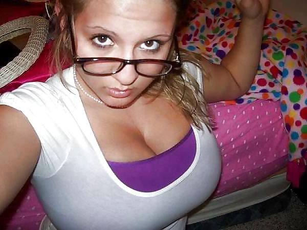 25P Busty Compilation - Big Tits & Glasses, Part 6