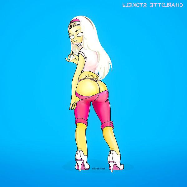 7P Babes and porntars simpsonized
