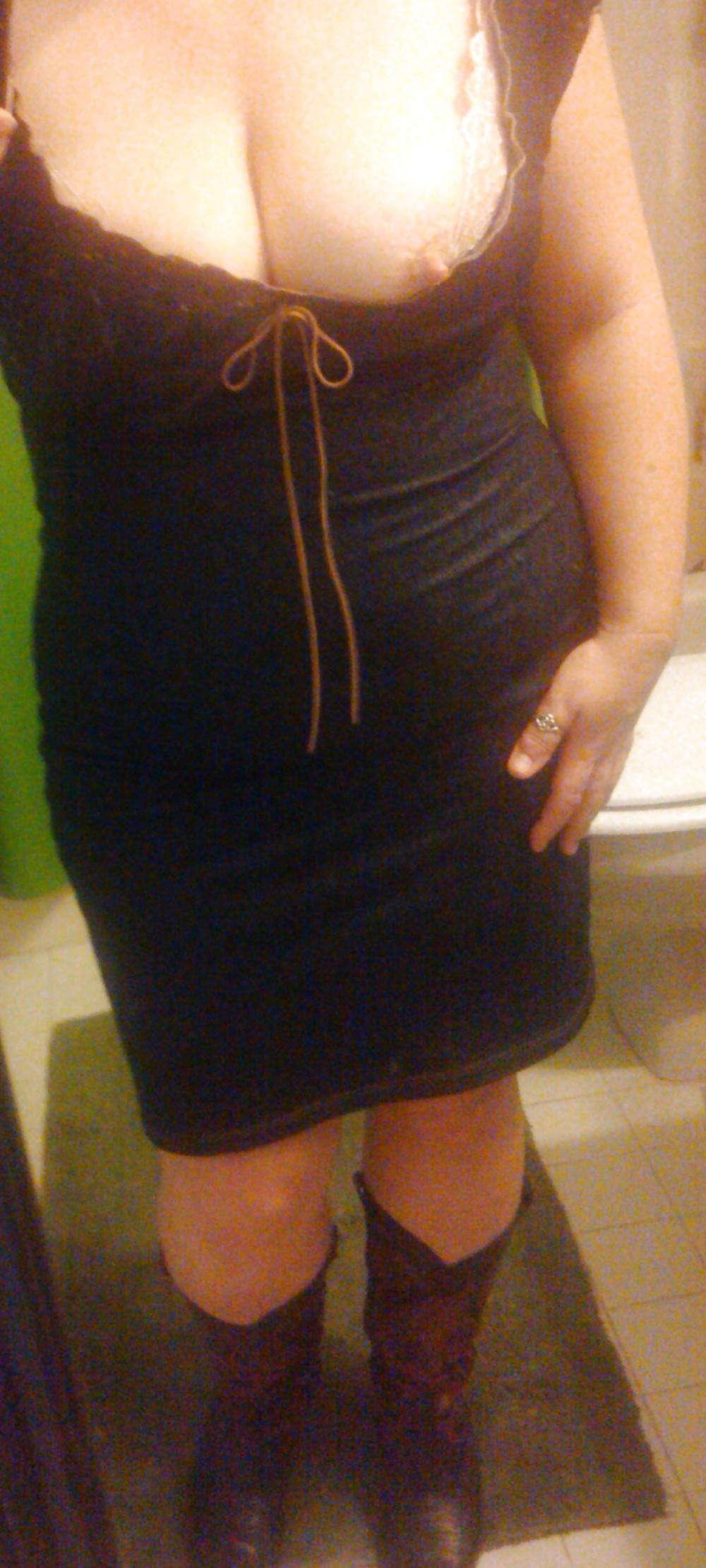 25P Cowboy Boots & Jean Dress