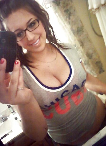 25P Busty Compilation - Big Tits & Glasses, Part 7